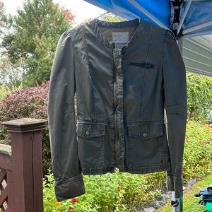 Free People Canvas-Like-Cotton Jacket